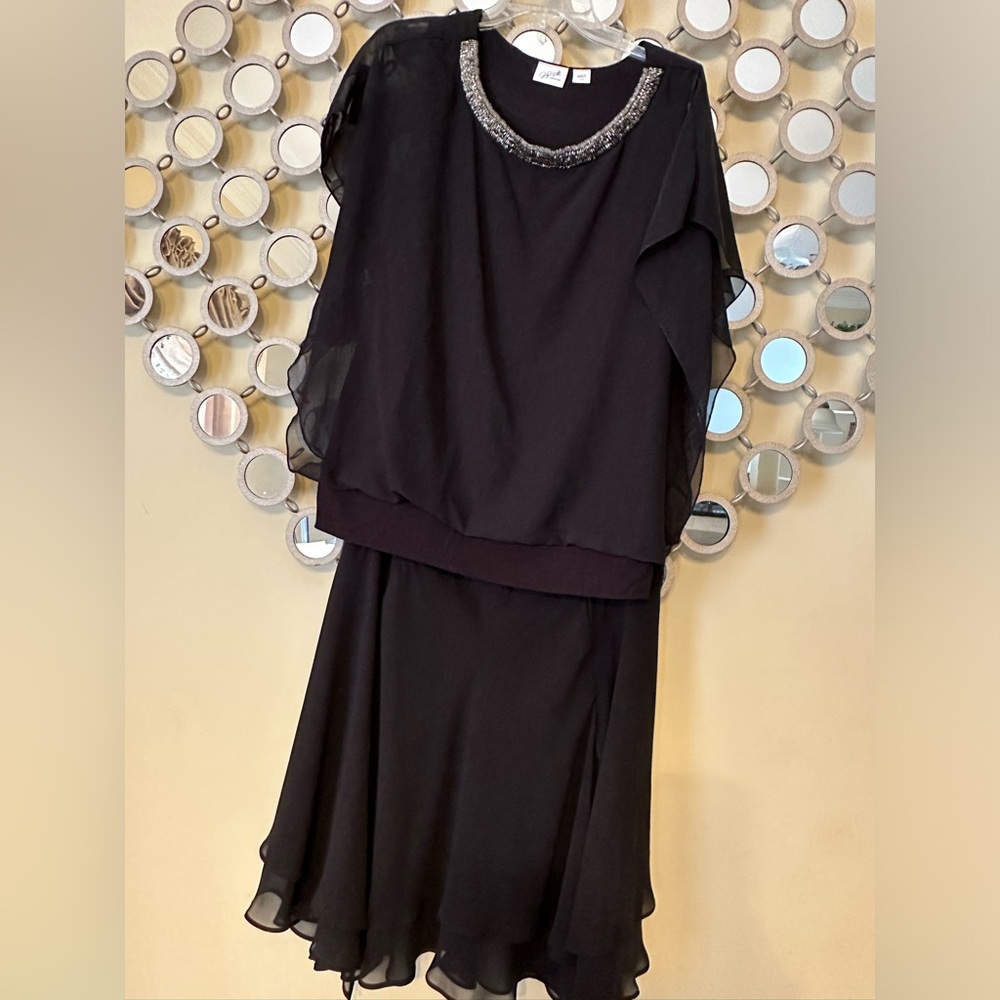 Set like new top Size large, Skirt size 12